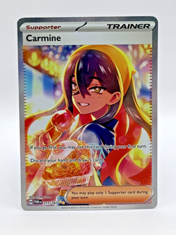 Pokemon Carmine 217/167 Sv06: Twilight Masquerade Special Illustration Rare Holo - Image 1
