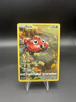 Pokemon Paras GG32/GG70 Crown Zenith: Galarian Gallery Ultra Rare Holo English - Image 1