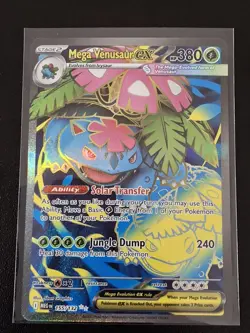 Mega Venusaur Ex 155/132 Pokemon Mega Evolution Ultra Rare NM - Image 1