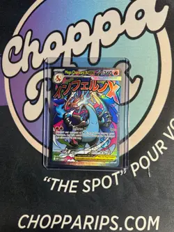 Pokemon Mega Evolution Mega Charizard X EX Full Art Black Star Promo Holo #023 - Image 1