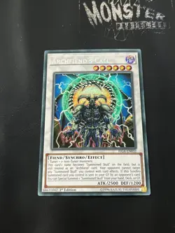 YUGIOH ARCHFIEND'S CALL SECRET RARE FIGA-EN032 1ST EDITION - Image 1