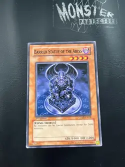 YUGIOH BARRIER STATUE OF THE ABYSS COMMON CDIP-EN018 1ST EDITION - Image 1