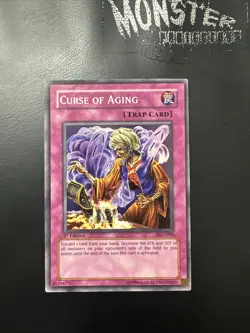 YUGIOH CURSE OF AGING COMMON PGD-094 1ST EDITION - Image 1