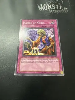 YUGIOH CURSE OF AGING COMMON PGD-094 1ST EDITION - Image 2