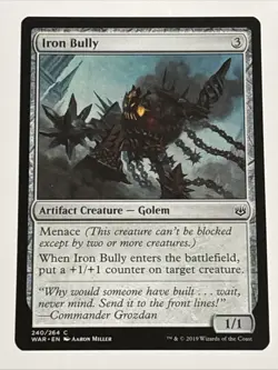 MTG War of the Spark Iron Bully 240/264 NM - Image 1