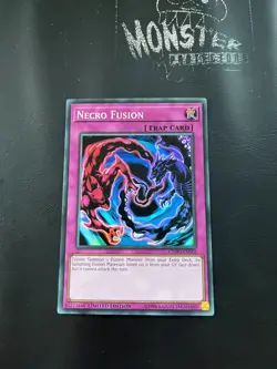 YUGIOH NECRO FUSION SUPER RARE CYHO-ENSE4 LIMITED EDITION - Image 1