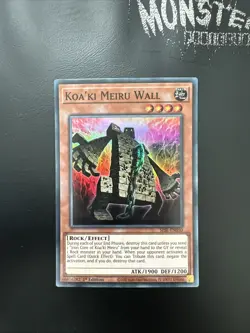 YUGIOH KOAKI MEIRU WALL SUPER RARE SESL-EN050 1ST EDITION - Image 1