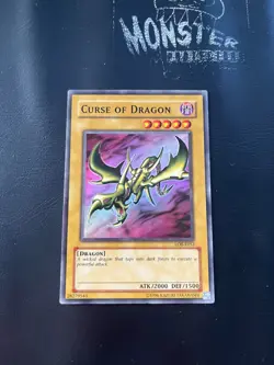 YUGIOH CURSE OF DRAGON SUPER RARE LOB-E053 - Image 1