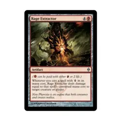 WOTC MtG New Phyrexia Rage Extractor (U) (x4) NM - Image 1