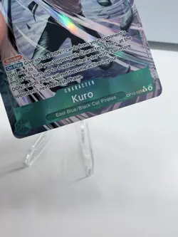 ONE PIECE Kuro (Alt Art) OP15-025 R Adventure on KAMI's Island ENGLISH OP15 - Image 3
