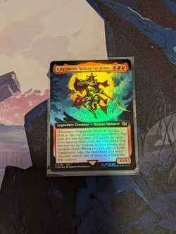 Gilgamesh, Master-at-Arms #0461 (Extended Art) (FOIL) NM MTG Final Fantasy - Image 1