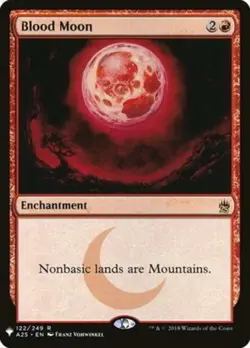 1x Blood Moon - The List NM-Mint, English Mystery Booster / The List MTG Magic - Image 1
