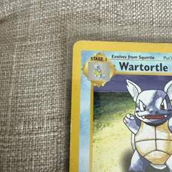 Wartortle 42/102 Uncommon Base Set Pokemon Shadowless LP- - Image 2