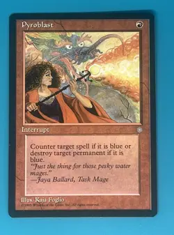 Mtg Pyroblast Ice Age Regular - Image 1