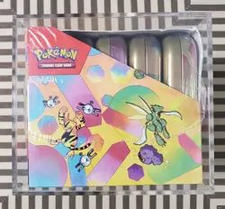 Pokemon TCG 151 Mini Tin Display - 10 Tins Sealed w/acrylic display case - Image 4