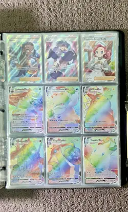 Pokemon VIVID VOLTAGE MASTER SET Complete In Binder M/NM - Image 1