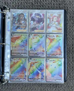 Pokemon VIVID VOLTAGE MASTER SET Complete In Binder M/NM - Image 2