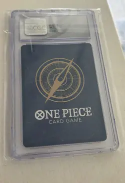 One Piece Monkey.D.Luffy SR OP07-109 Best Premium Booster Vol.2 CGC 9 - Image 2