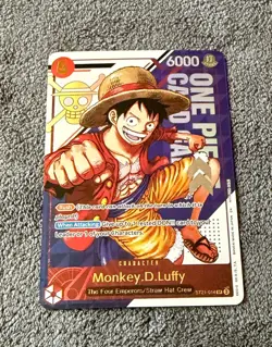 One Piece Monkey D. Luffy 3rd Anniversary Treasure Campaign Pack Promo ST21-014 - Image 1