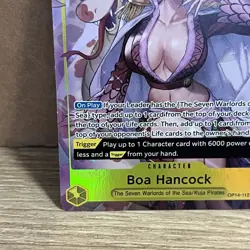 ONE PIECE TCG | BOA HANCOCK OP14-112 SR Alt Art | OP-14/EB-03 Azure Sea’s Seven - Image 5