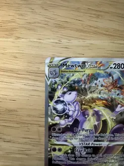 Pokemon Mewtwo VSTAR GG44/GG70 Crown Zenith Galarian Gallery Ultra Rare Holo - Image 2