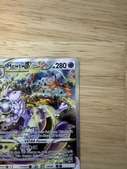 Pokemon Mewtwo VSTAR GG44/GG70 Crown Zenith Galarian Gallery Ultra Rare Holo - Image 3