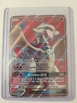 Reshiram GX - 65/70 [Dragon Majesty] Pokemon TCG - FULL ART ULTRA RARE - LP - Image 1