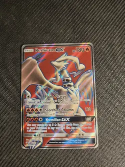 Reshiram GX - 65/70 - Full Art Ultra Rare NM, English Pokemon Dragon Majesty - Image 1