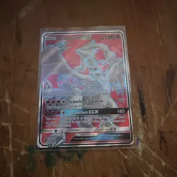 Pokemon Reshiram GX Full Art 65/70 Dragon Majesty Ultra Rare Holo 180HP - Image 1