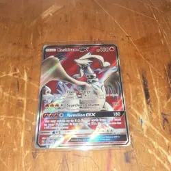 Pokemon Reshiram GX Full Art 65/70 Dragon Majesty Ultra Rare Holo 180HP - Image 3