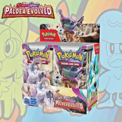 Pokemon TCG Scarlet and Violet Paldea Evolved Booster Box New Factory Sealed - Image 1