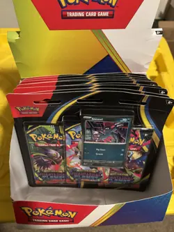 Pokemon TCG Mega Evolution Phantasmal Flames 3-Pack Blister Sneasel - Sealed - Image 2