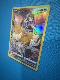Pokemon TCG Eevee Illustration Holo Card TG11/TG30 Trainer Gallery NM+ - Image 3