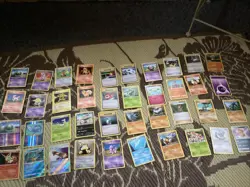 Vintage Lot Of 40 Pokemon Cards 6 Are Halo Hologram Xy179 122/156 - Image 1