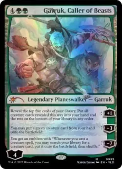 Garruk, Caller of Beasts - Near Mint MTG Secret Lair - Image 1