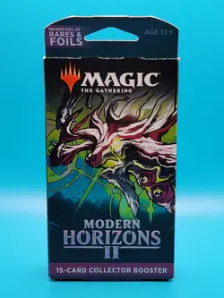 Magic the Gathering Modern Horizons 2 15 Card Collector Booster Pack Rares Foils - Image 1