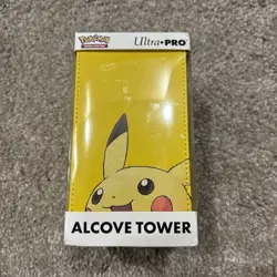 Pikachu Alcove Tower Ultra Pro Card Deck Box - New - Pokemon TCG - Sealed - Image 1