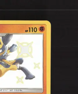 Lucario SV22/SV94 Hidden Fates Shiny Holo Rare Pokemon Card NM - Image 4