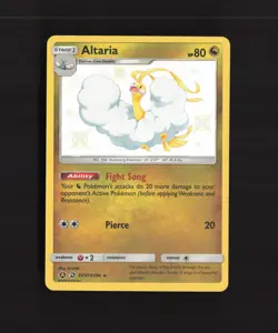 Altaria SV37/SV94 Hidden Fates Shiny Holo Rare Pokemon Card NM - Image 1