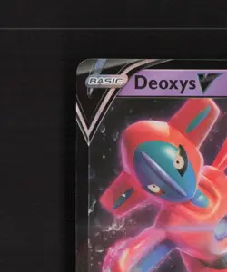 Deoxys V SWSH266 Sword & Shield Black Star Promo Holo Pokemon Card NM - Image 3