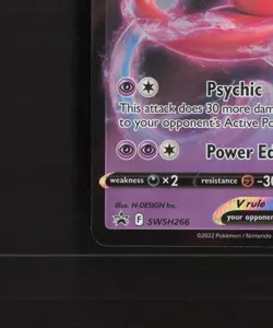 Deoxys V SWSH266 Sword & Shield Black Star Promo Holo Pokemon Card NM - Image 5