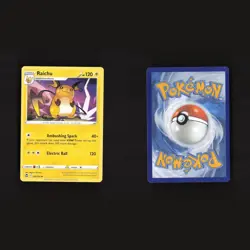 Pikachu & Raichu Regular SV SWSH Gift Collection Bundle Set 5 Pokemon Cards Lot - Image 3