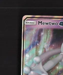 Mewtwo GX 31/68 Hidden Fates Ultra Rare Holo Pokemon Card NM - Image 3