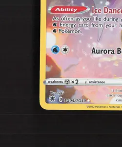 Frosmoth TG04/TG30 Astral Radiance Full Art Ultra Rare Holo Pokemon Card NM - Image 5