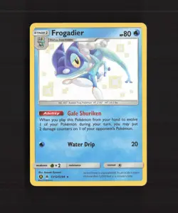 Frogadier SV12/SV94 Hidden Fates Shiny Holo Rare Pokemon Card NM - Image 1