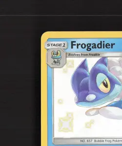 Frogadier SV12/SV94 Hidden Fates Shiny Holo Rare Pokemon Card NM - Image 3