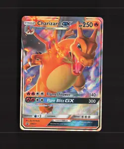 Charizard GX SM211 Sun & Moon Black Star Promo Holo Pokemon Card NM - Image 1