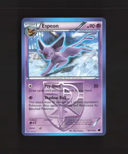 Espeon 48/116 Plasma Freeze Uncommon Pokemon Card LP - Image 1