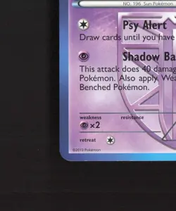 Espeon 48/116 Plasma Freeze Uncommon Pokemon Card LP - Image 5