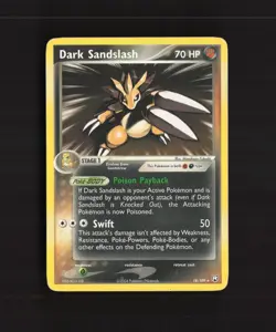 Dark Sandslash 18/109 EX Team Rocket Returns Rare Pokemon Card MP - Image 1